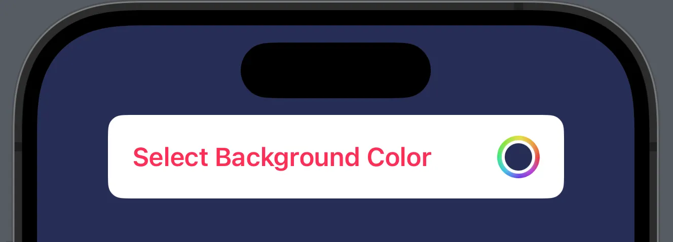 Standard ColorPicker mit eingeschränkten Designmöglichkeiten
