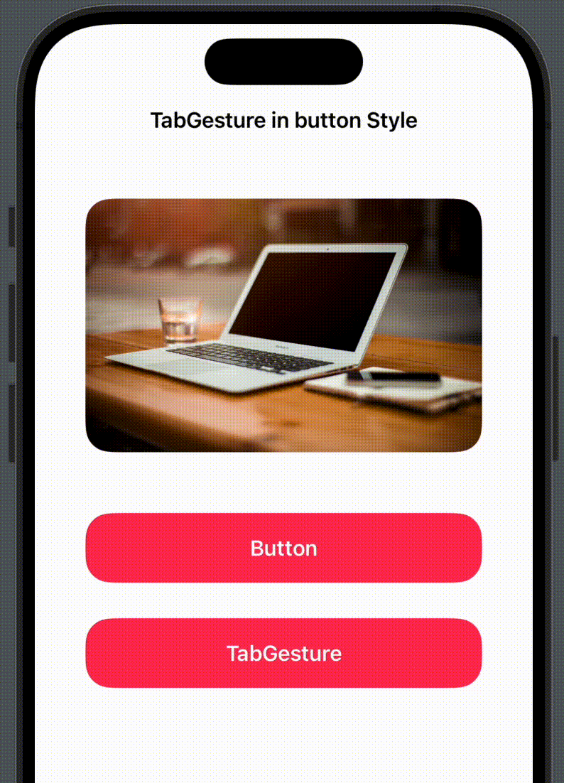 Vergleich mit und ohne Tap-Feedback